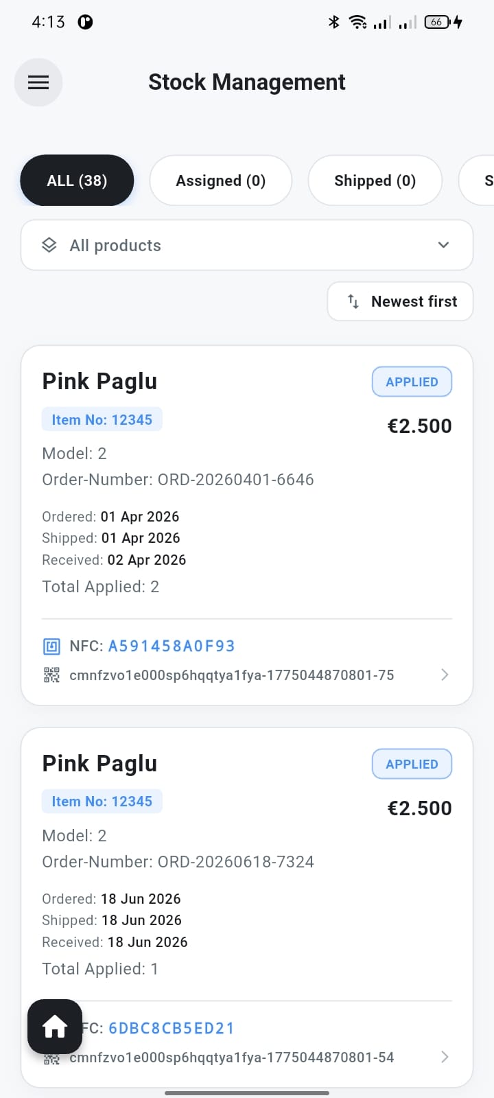 Screen preview — Armorix, Automotive / NFC built with Flutter and NFC by Ayan Parvaiz