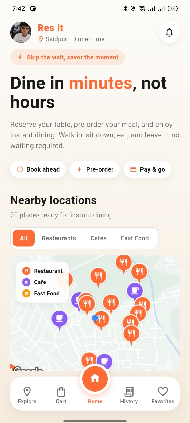 App preview — DineSwift, Multi-Tenant SaaS built with NestJS 10 and Prisma 5 by Ayan Parvaiz