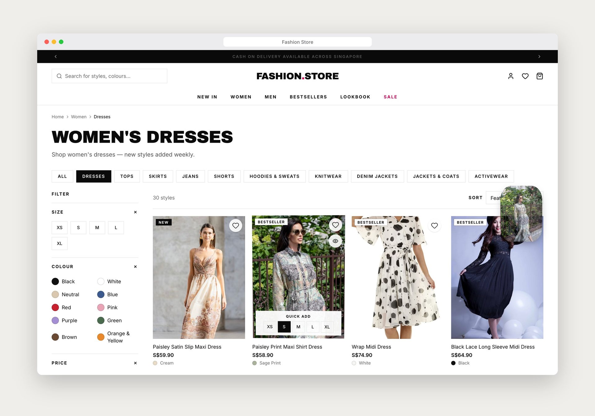 Fly to cart — Fashion Store, E-commerce / 3D Web built with Next.js 16 and React 19 by Ayan Parvaiz