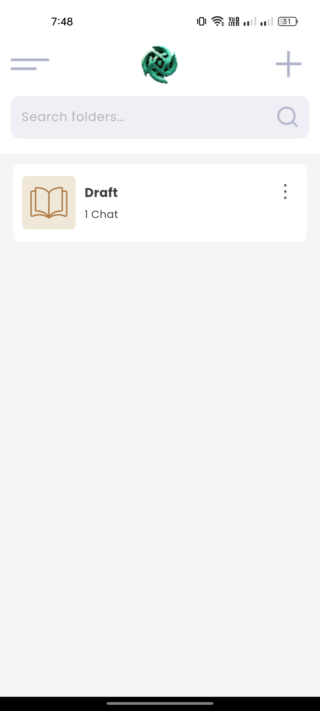 Folders — Jarvis, AI Mobile App built with Flutter and Node.js by Ayan Parvaiz