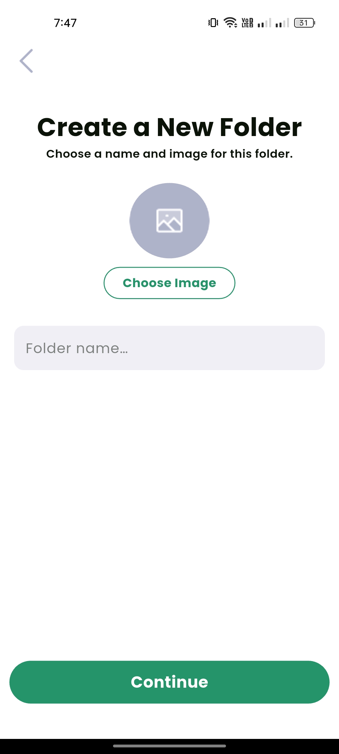 Create Folder — Jarvis, AI Mobile App built with Flutter and Node.js by Ayan Parvaiz